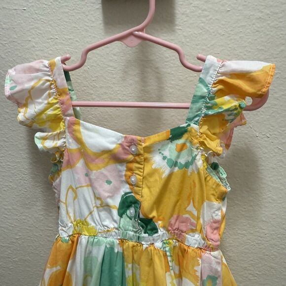 Janie and jack-Floral Ruffle Sundress-toddler girl size 3t- floral spring - Picture 7 of 9